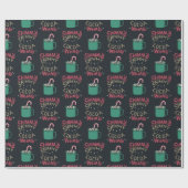 Shimmy Shimmy Cocoa Weihnachtsmuster Geschenkpapier (Flach)