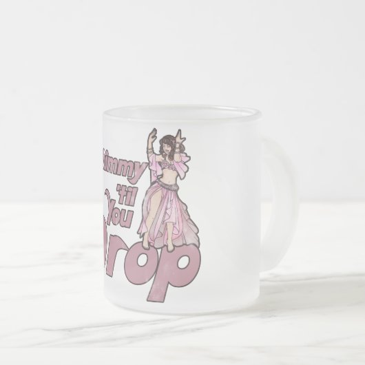 Shimmy til you Drop Bly Tancer Mattglastasse (VorderseiteRechts)