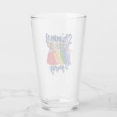 Shimmy til you drop Rainbow Bly Dancer Art Bly Glas (Rückseite)