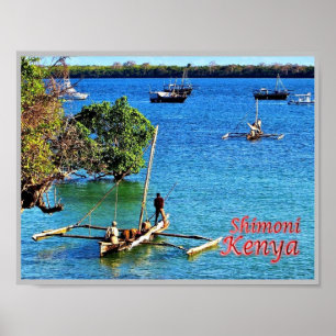 Shimoni - Kenia - Meeresblick - Poster