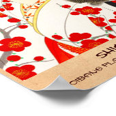 Shimura Tatsumi Fünf Figuren der modernen Schönhei Poster (Ecke)