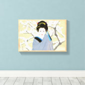 Shimura Tatsumi zwei Themen japanische Frauen Schn Leinwanddruck (Insitu (Holzboden))