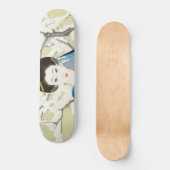 Shimura Tatsumi Zwei Themen japanische Frauen Skateboard (Vorderseite)