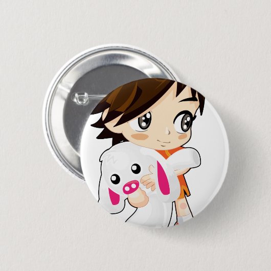 Shin Hye Bongji Chibi G1 Button (Vorne & Hinten)