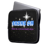 SHIN ON - Night Glow Star Edition Laptopschutzhülle (Vorderseite Links)