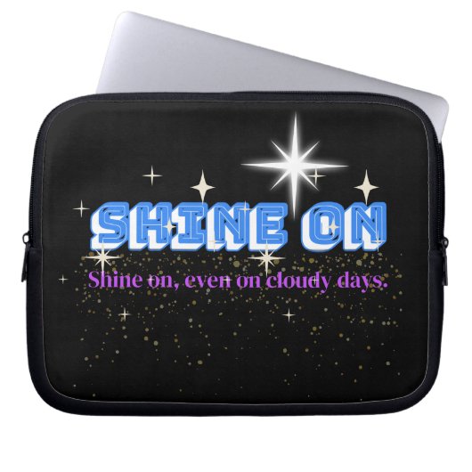 SHIN ON - Night Glow Star Edition Laptopschutzhülle (Vorderseite)