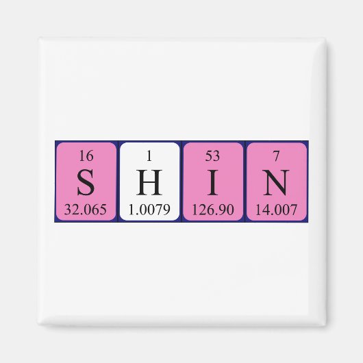 Shin-Periodenmagnet Magnet (Vorne)