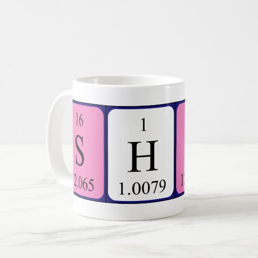 Shin Periodenname Tasse (Vorderseite Links)