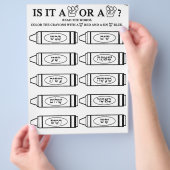 Shin und Sin # 1 Flyer (Hand)