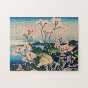 Shinagawa an der Tokaido von Katsushika Hokusai Puzzle