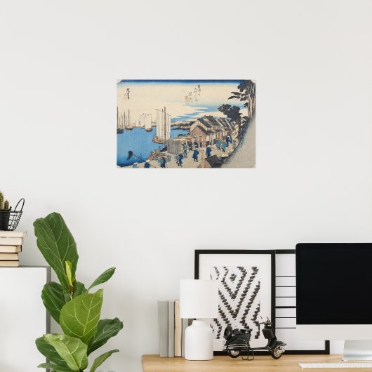 Shinagawa: departure of a Daimyo Poster (Heimbüro)