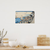 Shinagawa: departure of a Daimyo Poster (Küche)