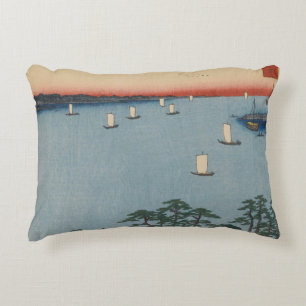 Shinagawa Susaki Vintage Ukiyo-e japanische Kunst Dekokissen