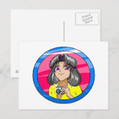 Shinako Postkarte (Vorne/Hinten)