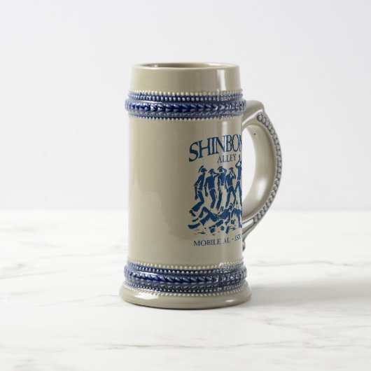 Shinbone Alley Beer Stein Bierglas (VorderseiteRechts)