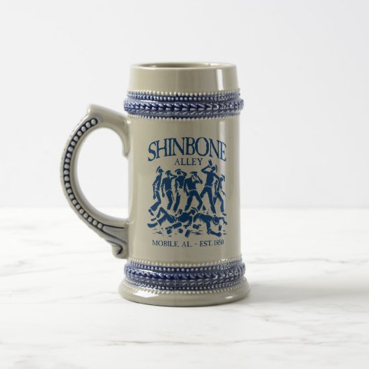Shinbone Alley Beer Stein Bierglas (Links)