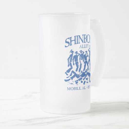 Shinbone Alley Mattierte Tasse (VorderseiteRechts)