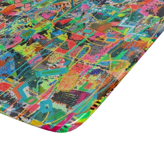 Shindig Deko Glasschneidboard Schneidebrett (Ecke)