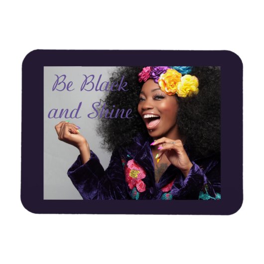 Shine 3x4 Foto Magnet (Horizontal)