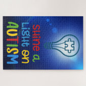 Shine a Light on Autismus Puzzle (Horizontal)