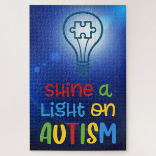 Shine a Light on Autismus Puzzle
