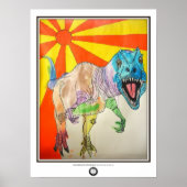 Shine-asaurus Poster (Vorne)