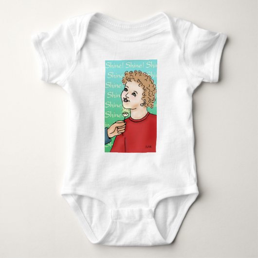 Shine! Baby Strampler (Vorderseite)