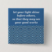 Shine, Blue_ Button (Vorderseite)