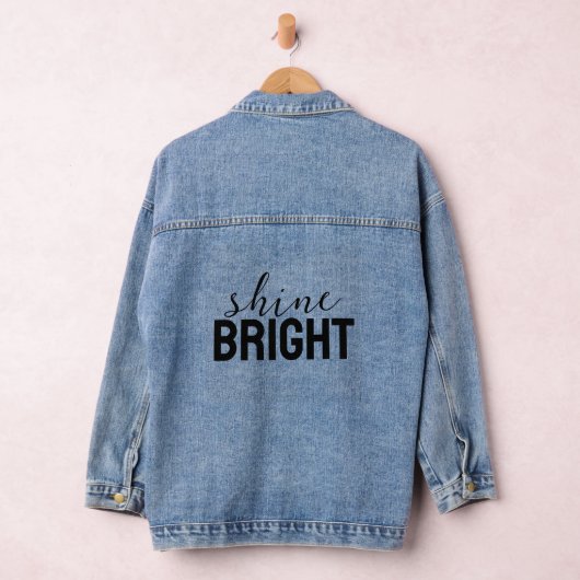 Shine Bright Denimjacke Jeansjacke (Hangar)
