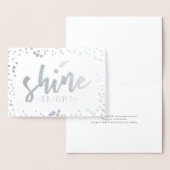 Shine Bright Folienkarte (Anzeige)