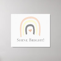 Shine Bright Gender-neutrale Wandkunst