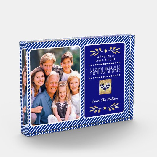 Shine & Bright Hanukkah Custom Fotoblock (Links)