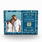 Shine & Bright Hanukkah Custom Fotoblock (Vorderseite)