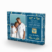 Shine & Bright Hanukkah Custom Fotoblock (Rechts)