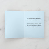 Shine Bright Happy Face Graduation Card Karte (Innenseite)