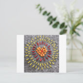 Shine Bright Heart - Pepper Art® Postcard Postkarte (Stehend Vorderseite)