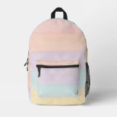 Shine Bright” Motivational Star Design Bedruckter Rucksack (Vorderseite)