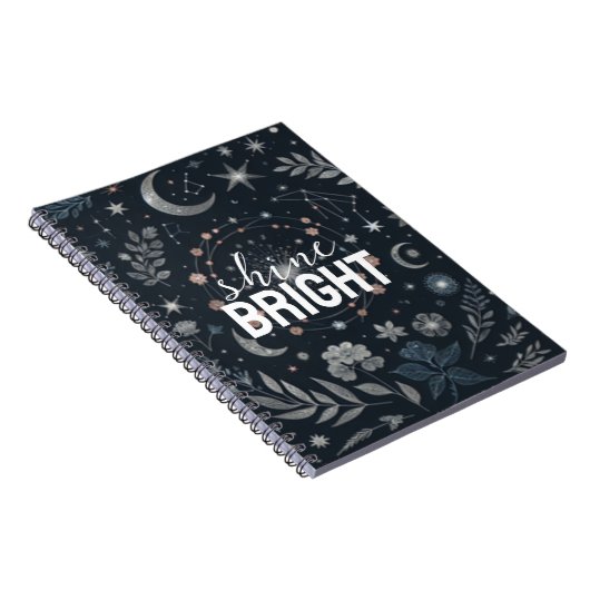 SHINE BRIGHT NOTEBOOK NOTIZBLOCK (Rechte Seite)