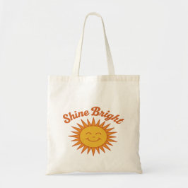 Shine Bright  Positive Energy Tote Bag Tragetasche
