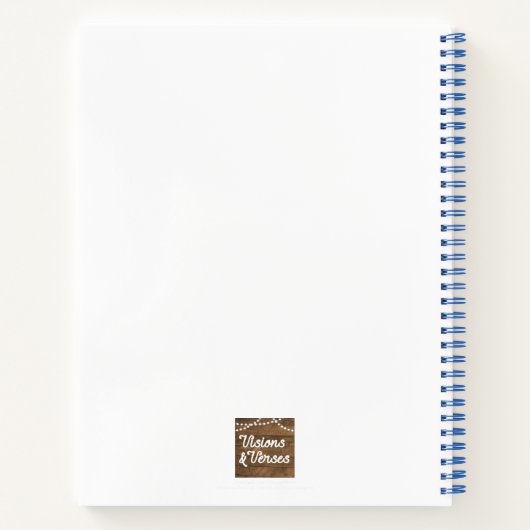 Shine Bright Reflections Journal Notizblock (Rückseite)