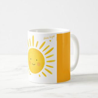 Shine Bright Smiling Sun Mug Kaffeetasse