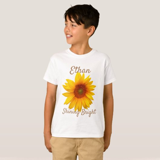 Shine Bright Sunflower T-Shirt (Vorne ganz)