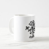 Shine Bright Tasse - Fun Star Sticker Design für K (Vorderseite Links)