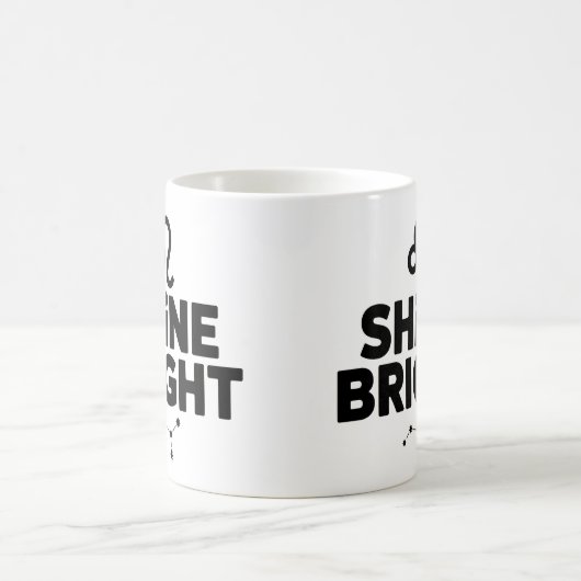 Shine Bright Tasse - Leo Astrologie Kaffee Cup (Mittel)