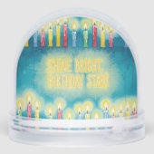 Shine Bright, von Natasha Us! Schneekugeln (Rückseite)