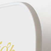 Shine Bright Yellow Sunflower Pickleball Schläger (Linke Seite)