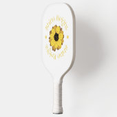 Shine Bright Yellow Sunflower Pickleball Schläger (Links)