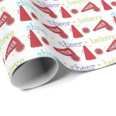 Shine Cheer Glaube Geschenkpapier (Rolleneckpunkt)