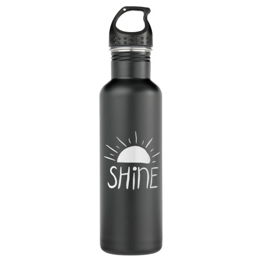 Shine Edelstahlflasche (Vorderseite)