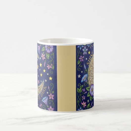 Shine Even In The Dark Coffee Mug Kaffeetasse (Mittel)
